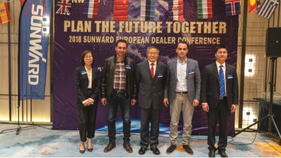 携手共谋未来， 米兰平台-米兰(中国)
智能2018欧洲代理商大会隆重召开