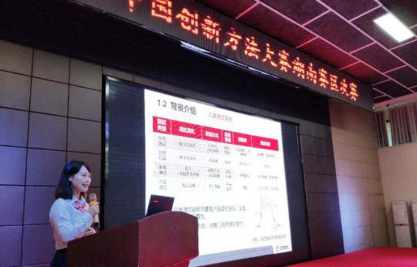 捷报︱中国创新方法大赛湖南赛区米兰平台-米兰(中国)
智能获一等奖