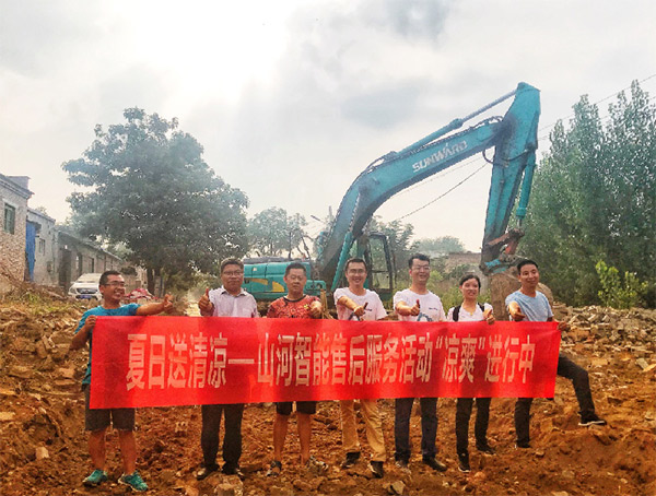 到了市场一线才知道，米兰平台-米兰(中国)
挖机客户都是铁杆粉丝
