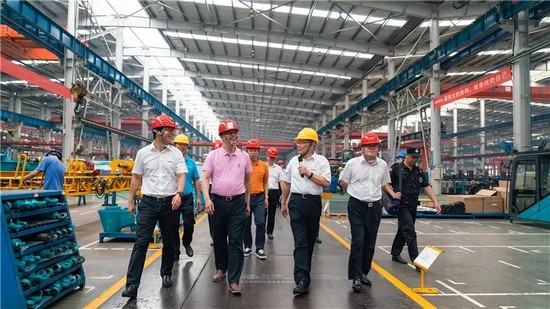广州市国资委党委书记、主任陈浩钿莅临米兰平台-米兰(中国)
智能考察指导