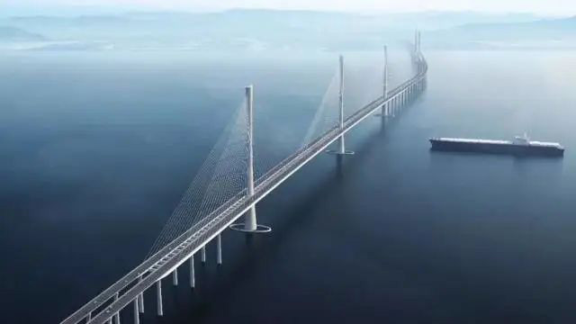 大湾区又一跨海“大桥”开工，米兰平台-米兰(中国)
智能挖掘机“秀”美现场
