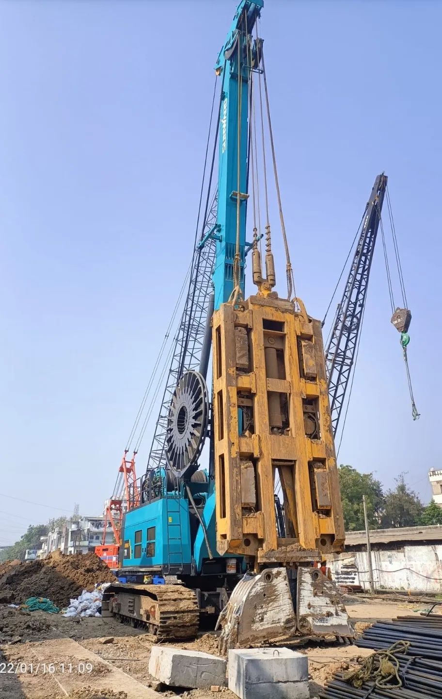 感谢信！米兰平台-米兰(中国)
智能SWHG70液压抓斗助力海外基础施工获肯定