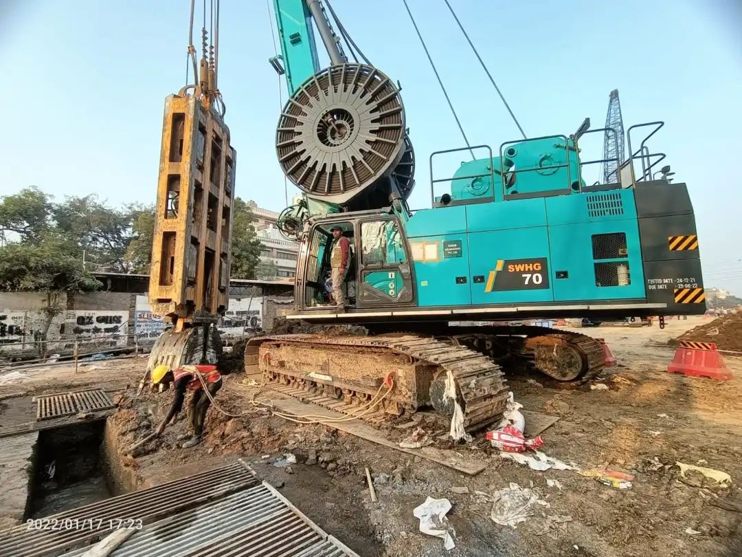 感谢信！米兰平台-米兰(中国)
智能SWHG70液压抓斗助力海外基础施工获肯定