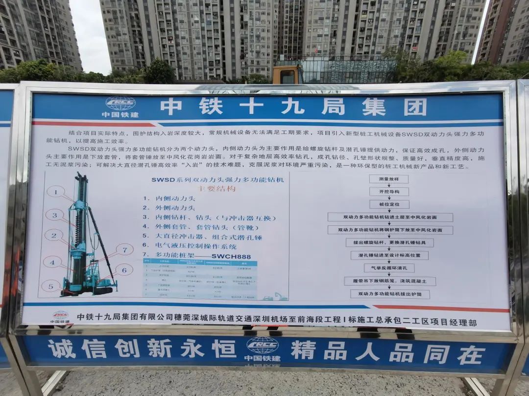 单桩节省87小时！米兰平台-米兰(中国)
智能硬核装备+成套解决方案攻破穗莞深城际轨道施工难题