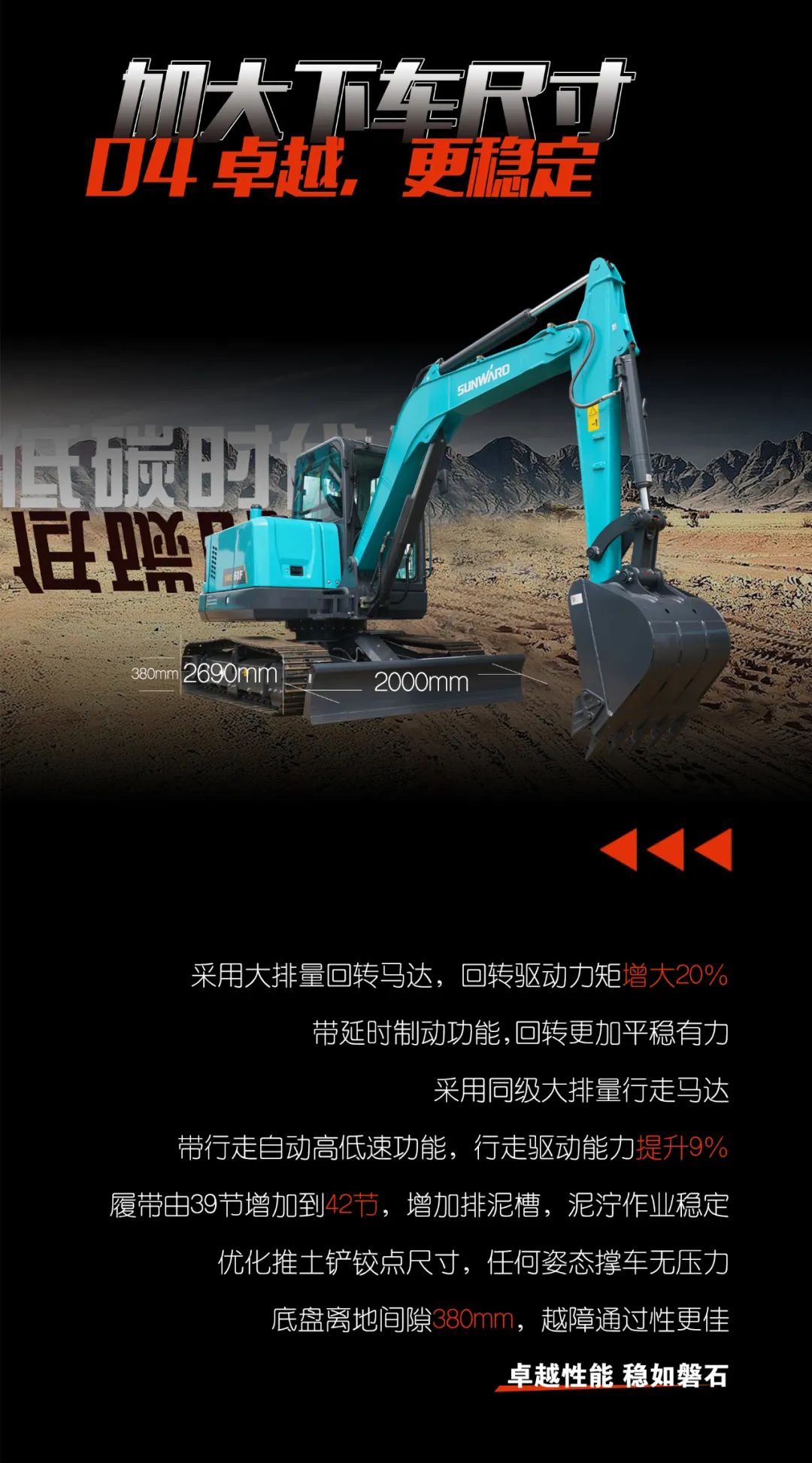 一图读懂 | 献礼七一 · 米兰平台-米兰(中国)
智能SWE60F挖掘机低碳来袭