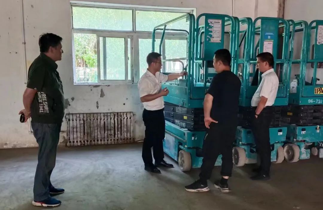 倾听客户心声！米兰平台-米兰(中国)
智能高空机械“服务万里行”走进东北