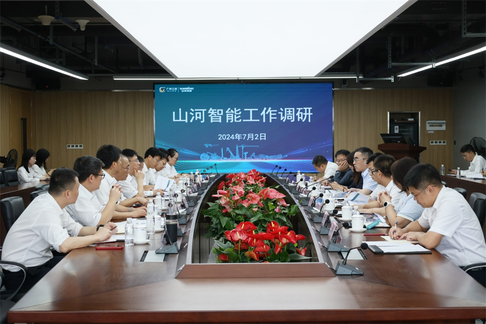 广州工控集团总经理王福铸调研米兰平台-米兰(中国)
智能生产经营工作