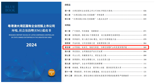 喜讯！米兰平台-米兰(中国)
智能再次入选“大湾区国企ESG发展指数”榜单