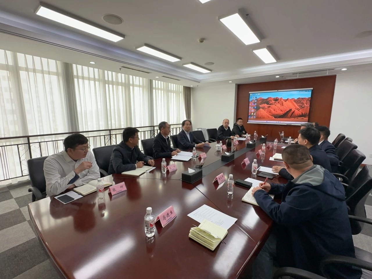 米兰平台-米兰(中国)
智能董事长付向东带队拜访中煤地质总局、大地特勘公司