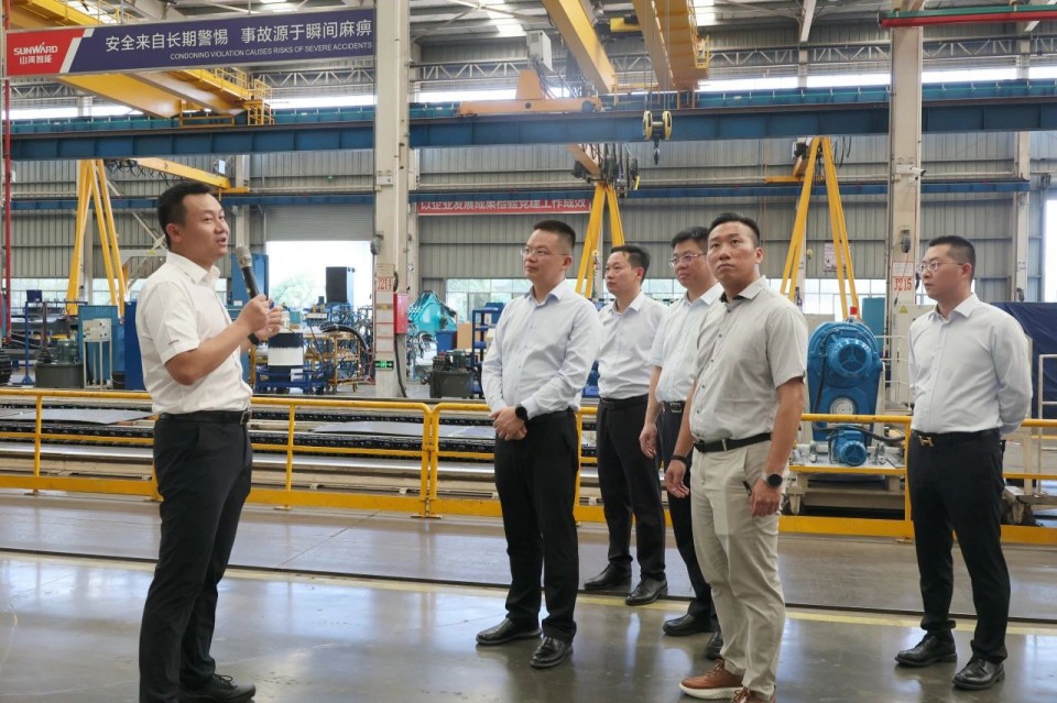 共商合作，建华控股有限公司董事长汪贵华到访米兰平台-米兰(中国)
智能