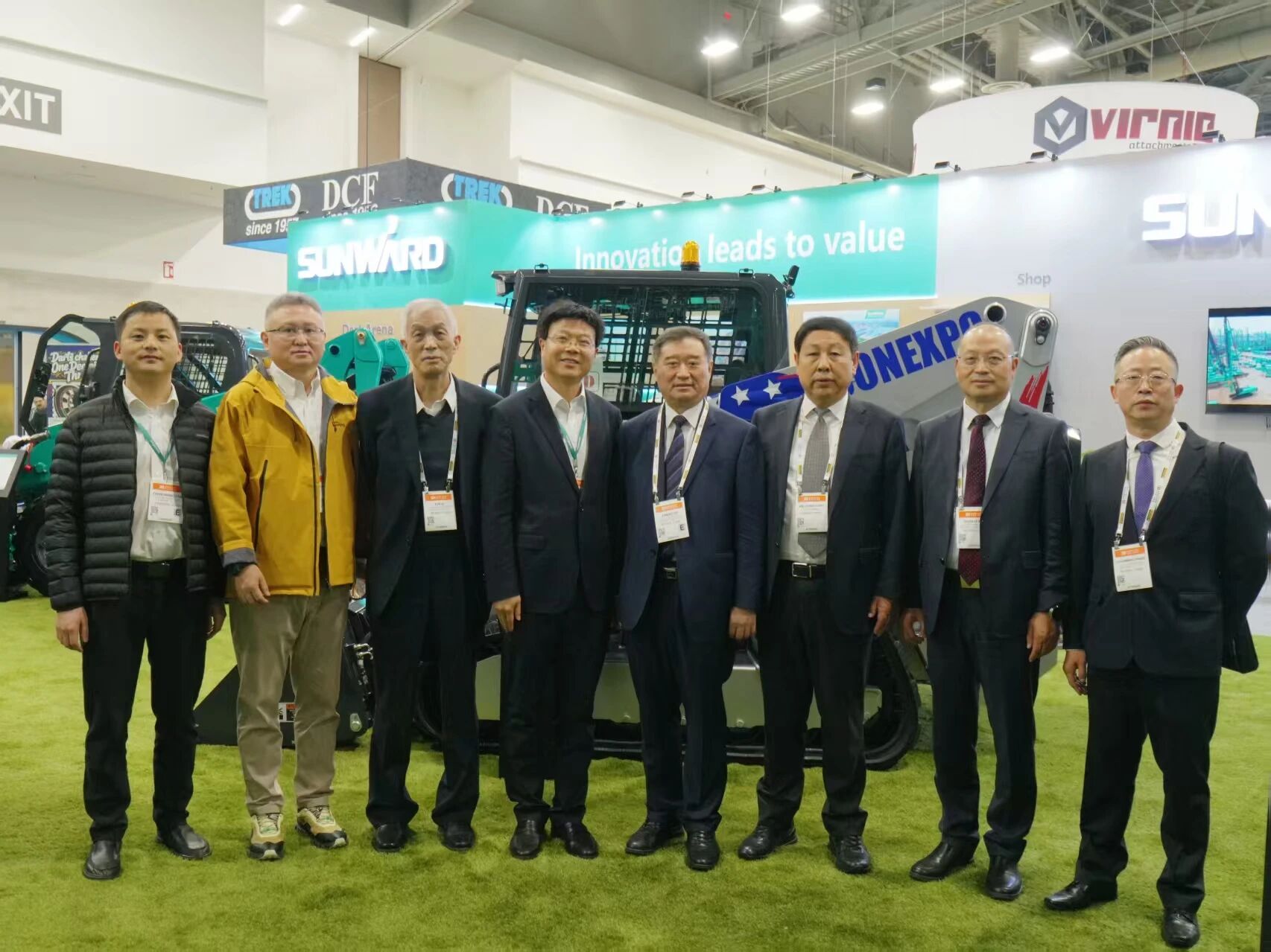 2026美国拉展 | 中国工程机械工业协会会长苏子孟一行到访米兰平台-米兰(中国)
智能展位